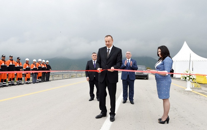 Un tronçon de 115 km de la route Bakou-Chamakhy-Yevklakh a été mis en service